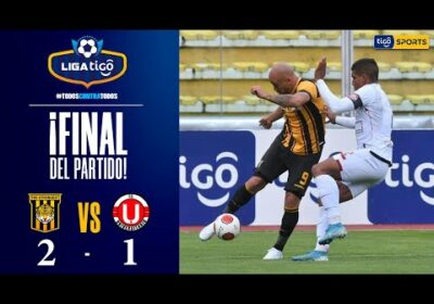 90+11′ ¡Final del partido! The Strongest remontó y venció al ‘Manzanero’ en el Hernando Siles.