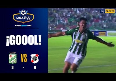 ¡Gol de Oriente Petrolero! Cristaldo la baja de manera perfecta y define para anotar el tercer gol