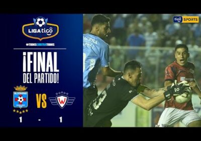 Blooming empató y logró rescatar un punto en condición de local ante Wilstermann.
