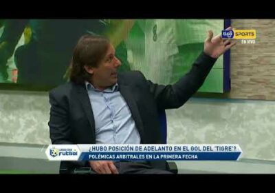 ¿Hubo posición de alentó en el gol del ‘Tigre’? Polémicas arbitrales en la primera Fecha.