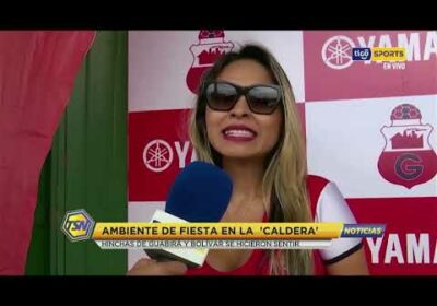 🚨Ambiente de fiesta en la ‘Caldera’. Hinchas de Guabirá y Bolívar se hicieron sentir.