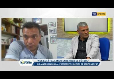 Alejandro Mancilla: “El VAR no está para buscar hormigas si tenemos elefantes”.