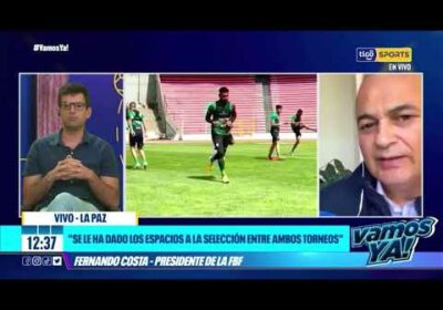 VamosYa ❗️Fernando Costa: «Se le ha dado los espacios a la selección entre ambos torneos».