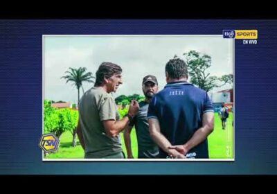 Costas visitó clubes en Santa Cruz. Blooming y Royal Pari fueron los de turno.