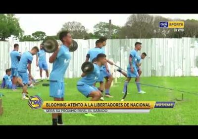 Blooming atento a la Libertadores de Nacional. Será su próximo rival el sábado.