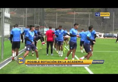 Posible rotación en la Academia paceña. Mañana reciben a Royal Pari en el Siles.
