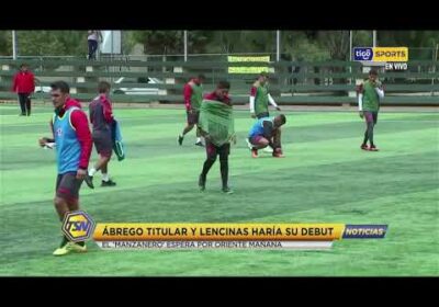 Ábrego titular y Lencinas haría su debut. En ‘Manzanero’ espera por Oriente mañana.