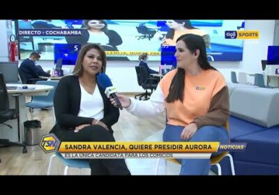 Sandra Valencia, quiere presidir Aurora. Es la única candidata para los Comicios.