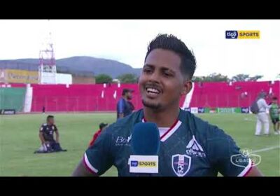 Jefferson Santos, jugador Tigo del partido.