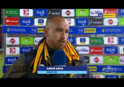 Junior Arias, jugador Tigo del partido.