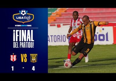 ¡Final del partido! The Strongest ganó con contundencia a Independiente y se lleva los tres puntos.