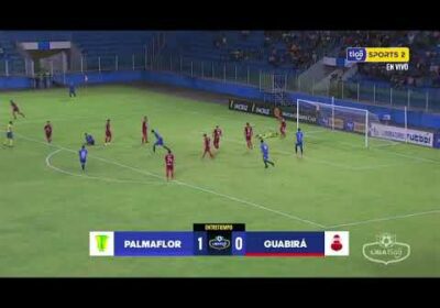 45+4′ ¡Final del primer tiempo! Atlético Palmaflor está venciendo a Guabirá.