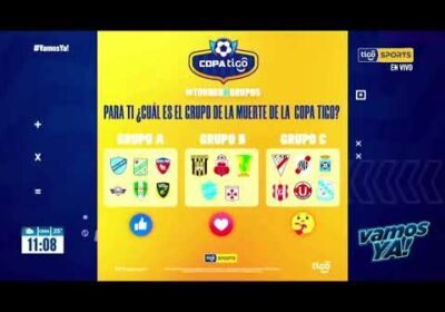 Inicio de la Copa Tigo «Para ti ¿Cuál es el grupo de la muerte de la Copa Tigo?»