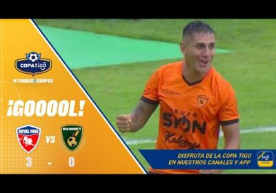 ¡Gol de Royal Pari! Gran jugada del ‘Inmobiliario’ y notable definición de Esteban Orfano.