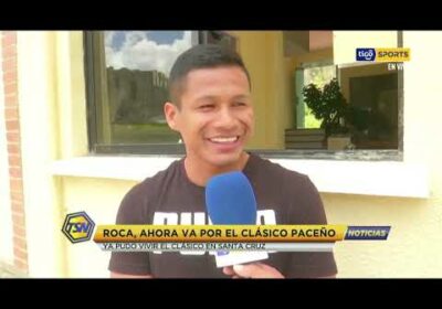 🚨Roca, ahora va por el clásico paceño. Ya pudo vivir el clásico de Santa Cruz.