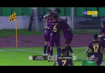 ¡Final del primer tiempo! Real Tomayapo está venciendo por la mínima diferencia a Oriente