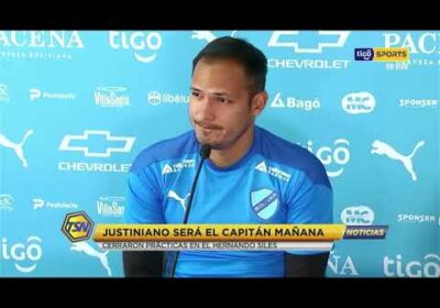 🚨Justiniano será el capitán mañana. Cerraron prácticas en el Hernando Siles.