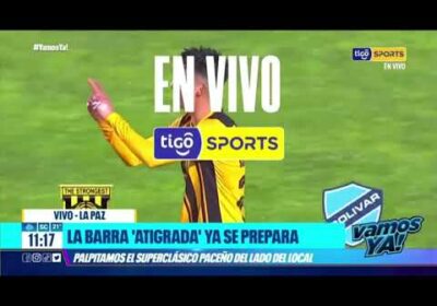 La barra ‘Atigrada’ ya se prepara para el superclásico paceño.