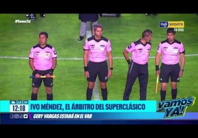 Estos serán los árbitros que dirigiran el superclásico paceño.