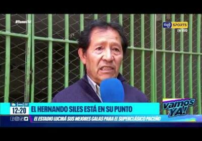 El Hernando Siles lucirá sus mejores galas para el superclásico paceño.