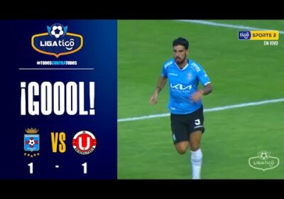 25′ ¡Gol de Blooming! Gastón Rodríguez iguala el marcador.