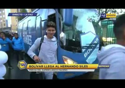 🚨Así llegó la Academia al Estadio Hernado Siles previo al Superclásico Paceño.