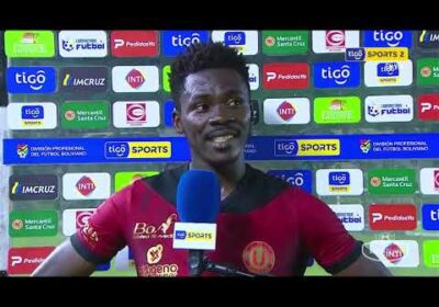 Roy Ndoutoumou, jugador Tigo del partido.