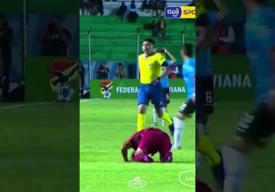¡Terrible patada!😰🚨 #LigaTigo #TodosContraTodos
