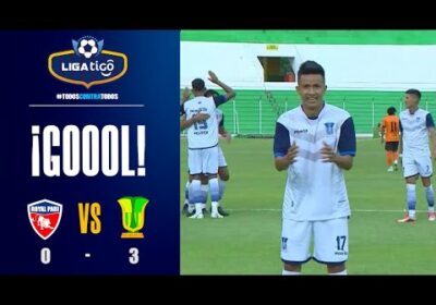 ¡Gol de Atlético Palmaflor! Tremendo zurdazo de Jorge Hugo Rojas para anotar un golazo.