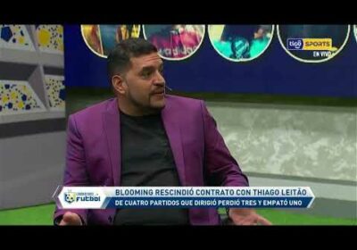 Pablo Fernández «El mayor reto de Bustos, es encontrarle la vuelta a Blooming sin Rafinha»
