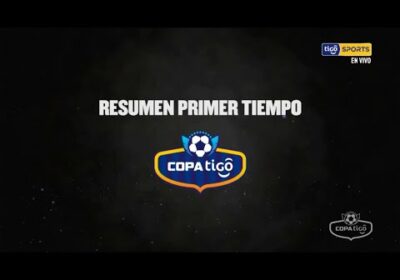 ¡Final del primer tiempo! Al descanso en Montero donde está venciendo Real Santa Cruz.