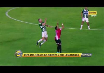 🚨Informe médico de Oriente y sus lesionados.