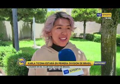 Karla Ticona estará en primera división de Brasil. Jugará en el club São José de Brasil.