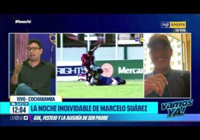 Una noche inolvidable para Marcelo Suárez.