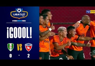 22′ ¡Gol de Royal Pari! Marvin Bejarano aumenta el marcador de cabeza.