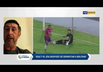 Cristian Díaz: “Tenemos una realidad antagónica a Bolívar”.