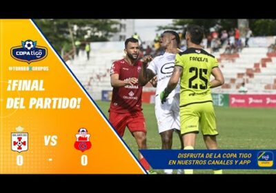 ¡Final del partido! Real Santa Cruz igualó ante Guabirá con el marcador en blanco por la 4ta fecha