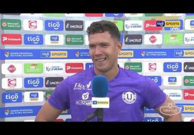 Gustavo Almada, jugador Tigo del partido.