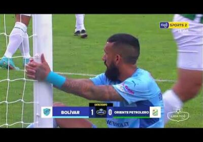 Bolívar está venciendo con gol de Lucas  Chávez a Oriente Petrolero en el Hernando Siles.