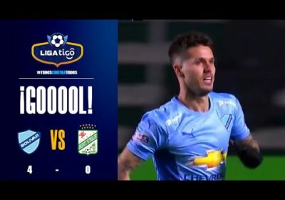 ¡Gol de Bolívar! Gran jugada colectiva de la ‘Academia’ que finaliza Patricio para anotar el cuarto