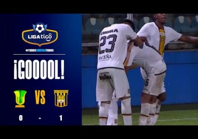 ¡Gol de The Strongest! Gabriel Sotomayor recibe bajo el arco y define sin fallar
