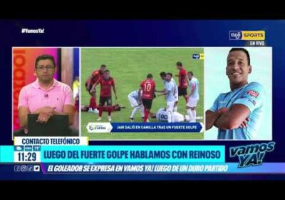 VamosYa ❗️Luego del fuerte golpe hablamos con Jair Reinoso.