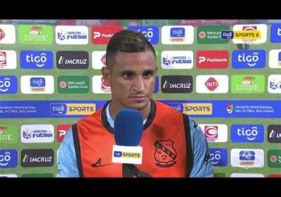 Diego cuadros, jugador Tigo del partido.