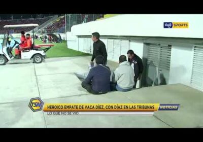 Heroico empate de Vaca Díez, con Díaz en las tribunas. Lo que no se vio.
