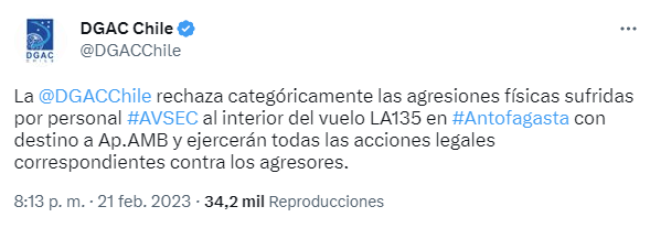 Comunicado de la DGAC
