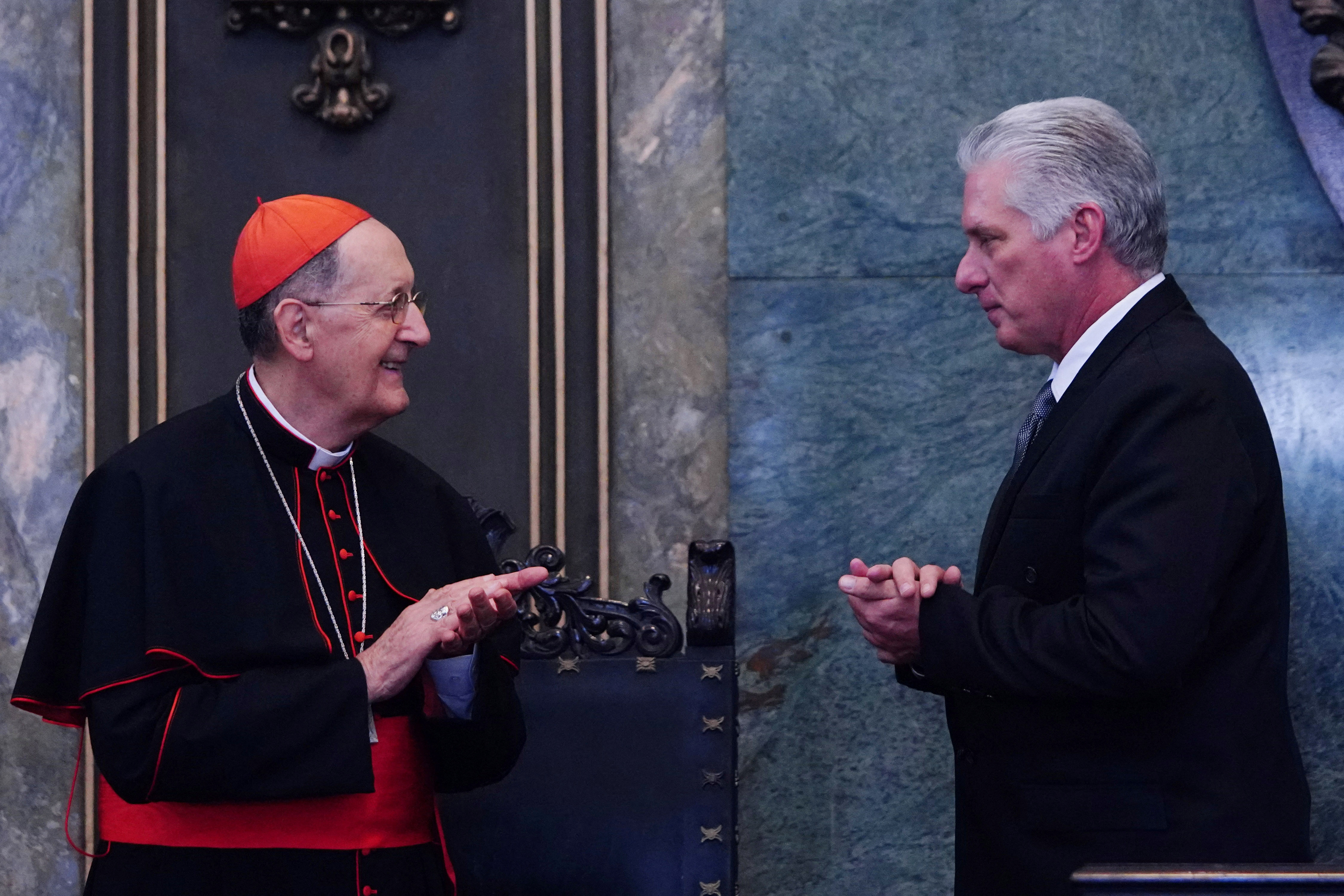 Stella espera que tras su paso por Cuba se puedan dar importantes pasos sobre la crisis política en la isla (REUTERS)