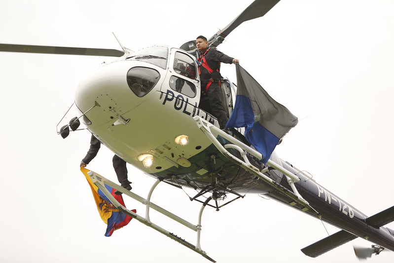 El gobierno de Ecuador destinará USD 175 millones para equipamiento, patrulleros, armas letales y no letales, municiones y entrenamiento para los miembros de la Policía Nacional.