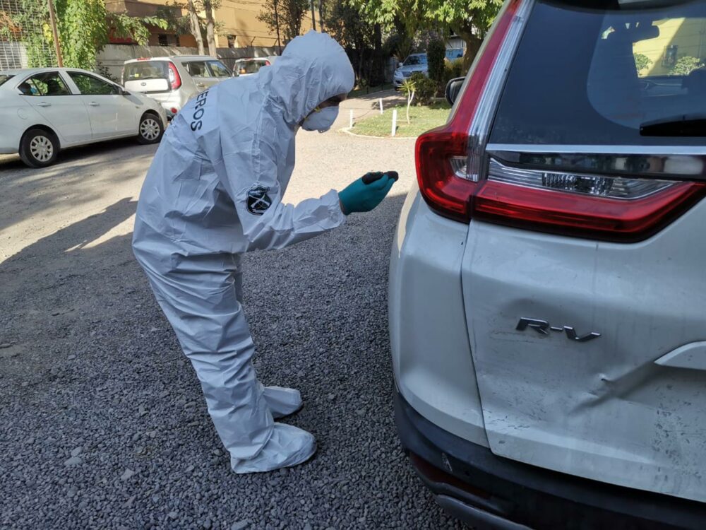 Balearon y asesinaron al chofer de una app de transporte en el centro de la capital chilena
