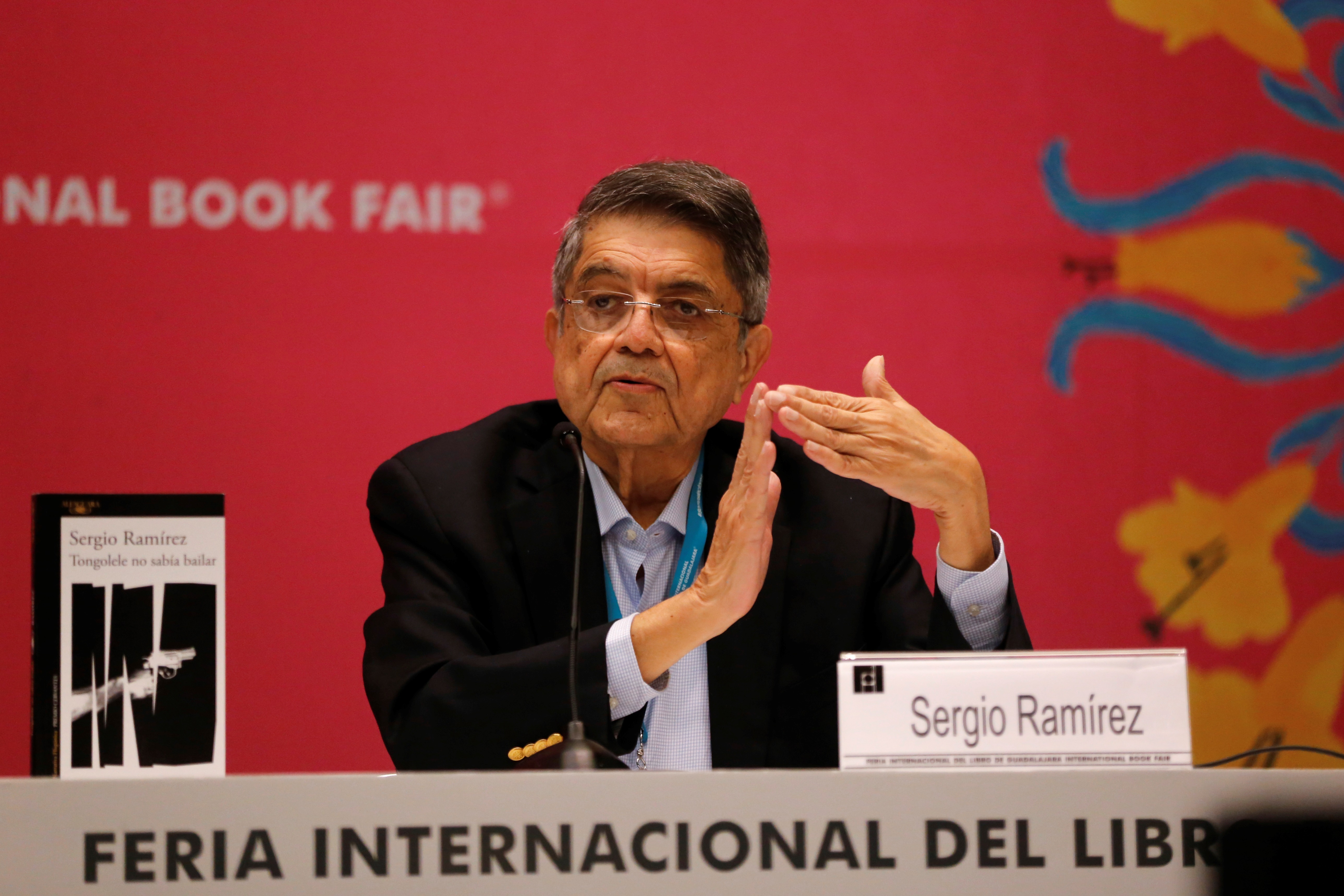 El escritor nicaragüense Sergio Ramírez (EFE/Francisco Guasco)