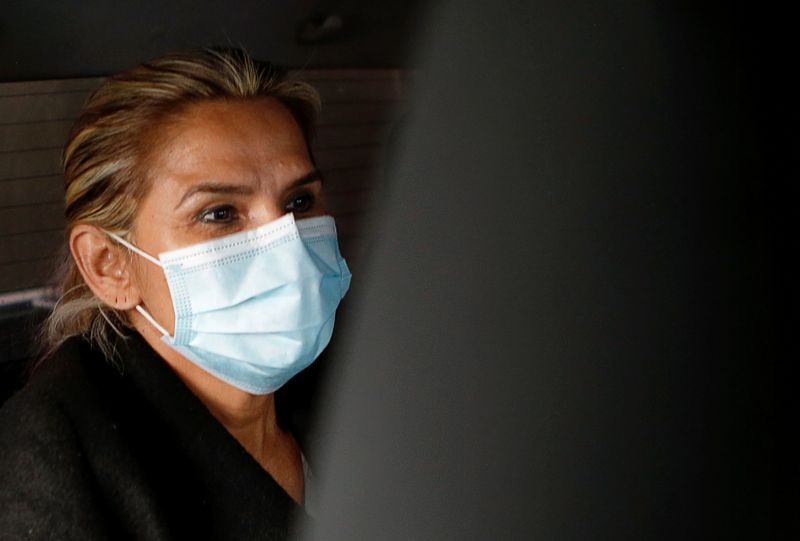 Áñez ha presentado complicaciones de salud en varias oportunidades durante su detención. (REUTERS/Manuel Claure)